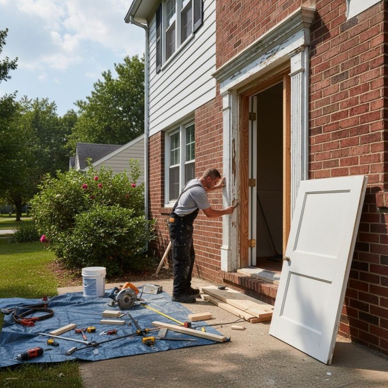 Door Frame Repair in Conroe, TX