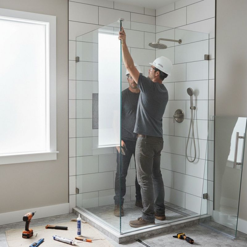Glass Shower Door Replacement in Conroe, TX