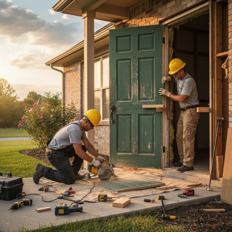 Door Frame Repair in Conroe, TX