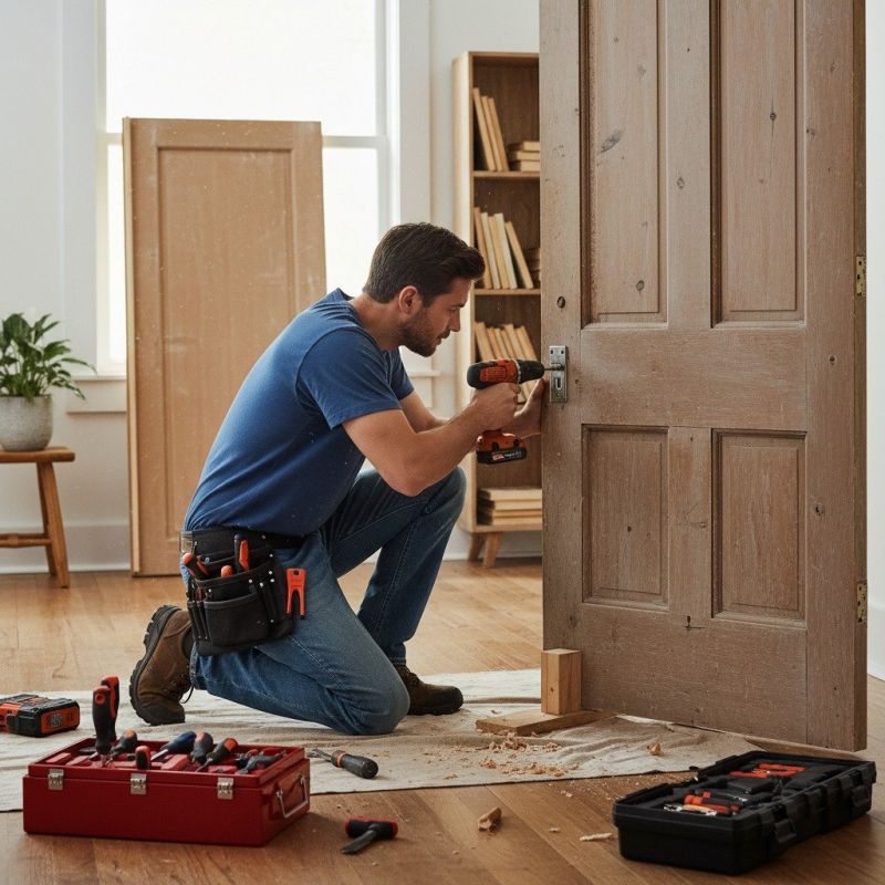 Front Door Repair in Conroe, TX