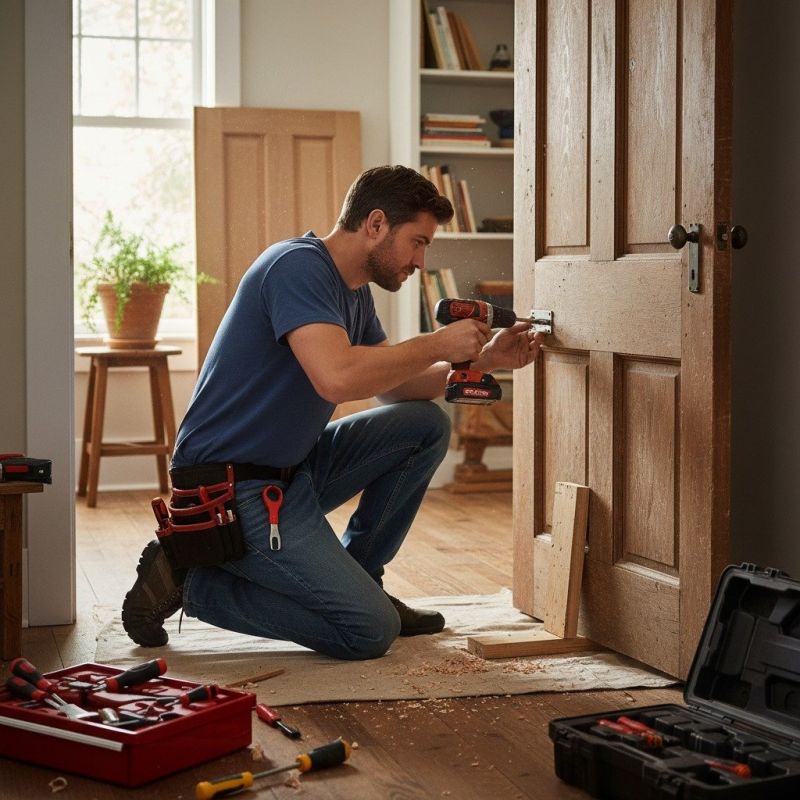 Porch Door Repair in Conroe, TX