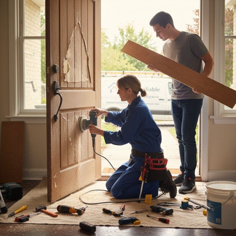 Residential Door Repair in Conroe, TX
