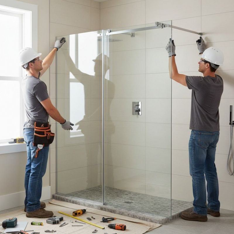Shower Door Installation in Longmont, CO