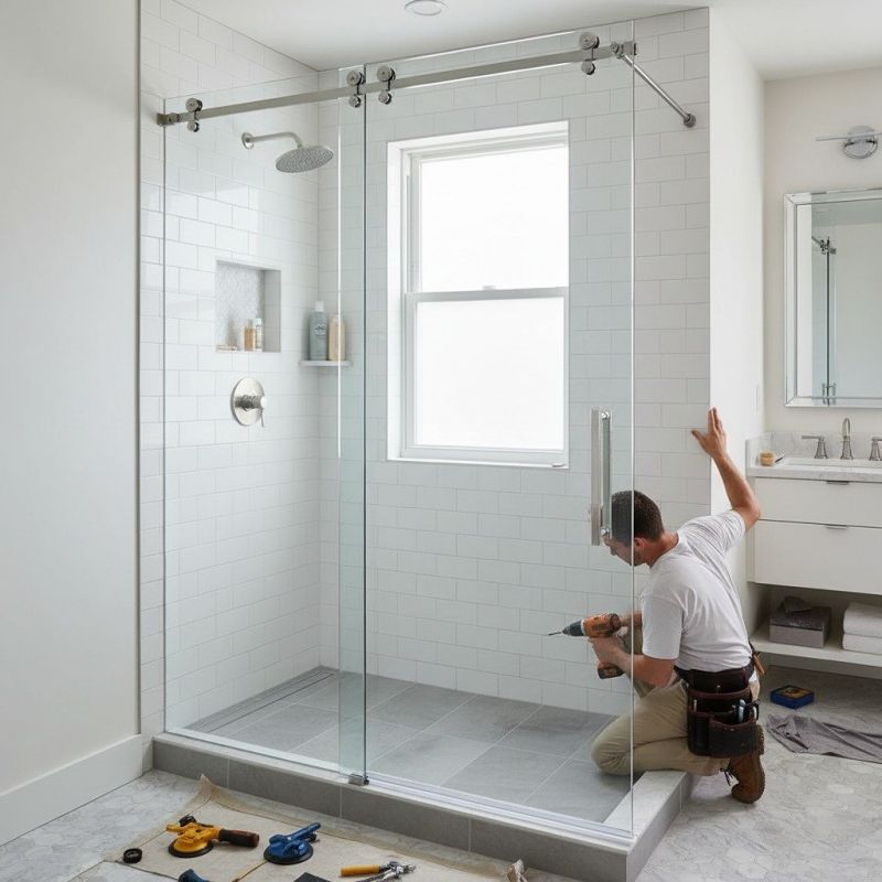 Shower Door Installation in Boulder, CO